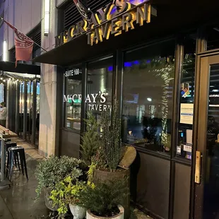 outside of restaurant