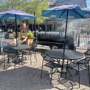 Patio and Smoker