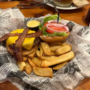 Main Street Club Burger