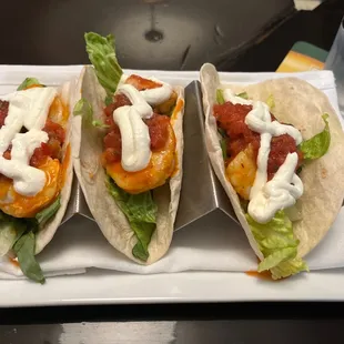 Shrimp tacos