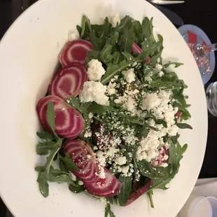 Candy cane Beet Salad