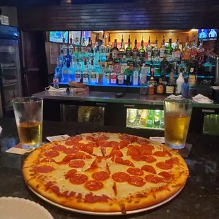 Pepperoni pizza, very good!