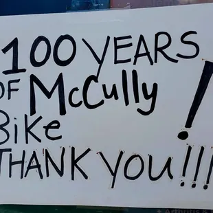 Aaaaaaaaamazing! Congratulations on 100 years in business!