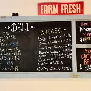 Don't miss the Schenker Family Farms local meats and other products.