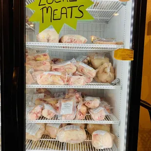 Don't miss the Schenker Family Farms local meats and other products.