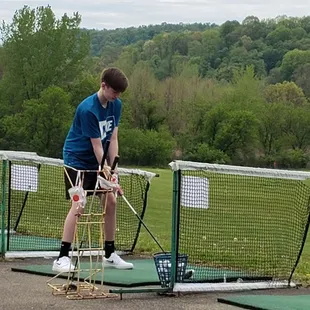 Smacking them out there!