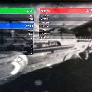 Laser tag lets you create your own team, and tally&apos;s your score.