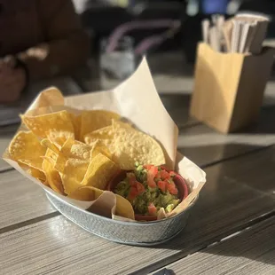 Chips &amp; Fresh Made Guacamole