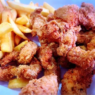 Chicken fingers basket