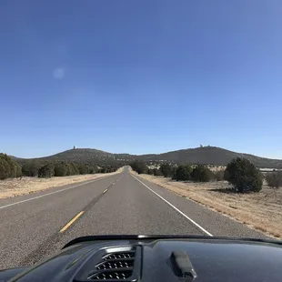 View of University of Texas McDonald Observatory plus the Hobby Eberly and the Harlan J. Smith Telescopes from the east. 2.15.2025