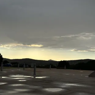 Weather not permitted for viewing