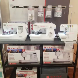 Exclusive seller for Singer Elite machines and accessories