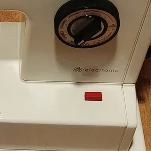 How the power button was at drop off.