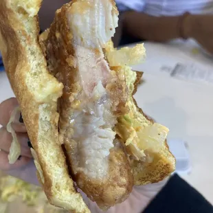 raw Spicy Chicken Sandwich Meal