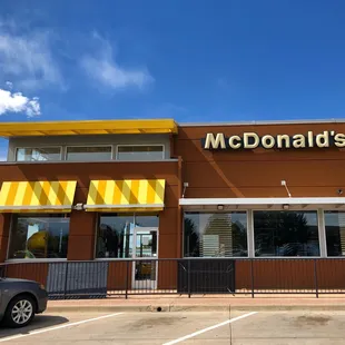 the front of the restaurant