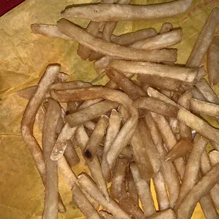 a pile of french fries