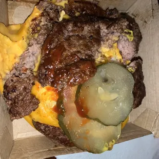 Mutilated burger