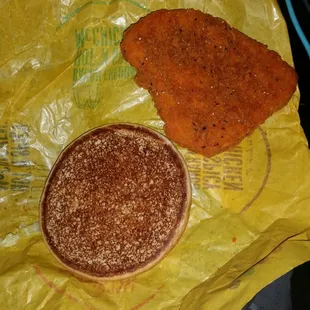 Thanks for the "hot and spicy" with one bun. No mayo. and no lettuce.