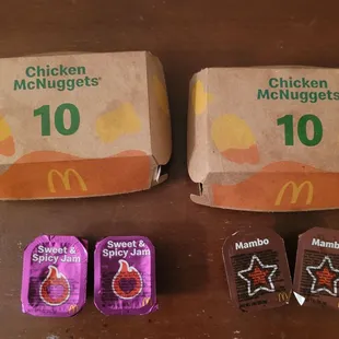 the contents of a mcdonald's meal