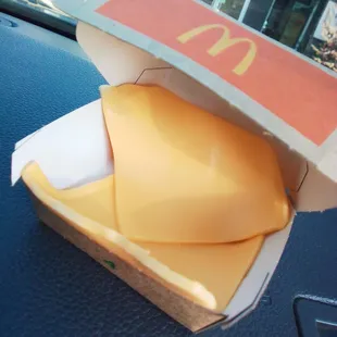 My missing big Mac cheese.....