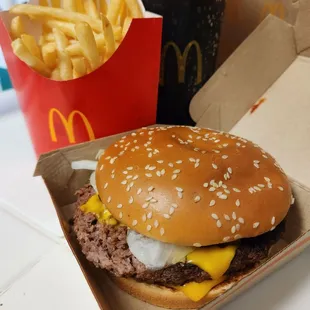 Quarter Pounder with Cheese Combo