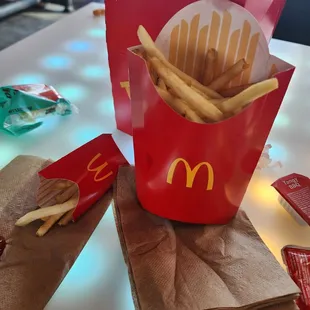 I guess they don't want to give me any fries