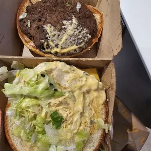 2nd patty on the 2nd Big Mac