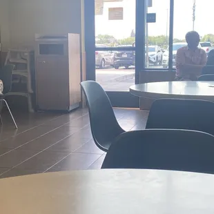 Exit in indoor playground