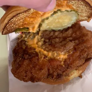 Spicy Crispy Chicken Sandwich