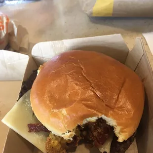 Some tasteless specialty burger