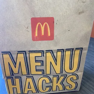 a box of food on a table