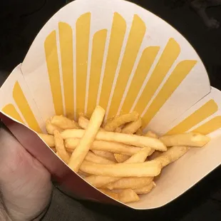 Ordered large fry and this what I end up with...