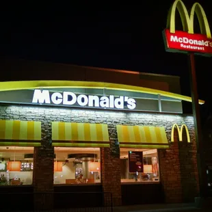 McDonald's @ Night