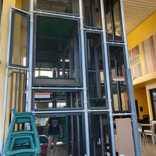 Three level play place