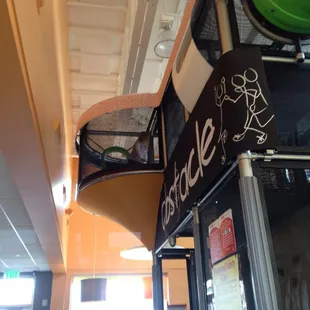 Playing up top, fun!