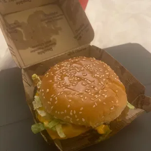 Cold fries old burger snow day special