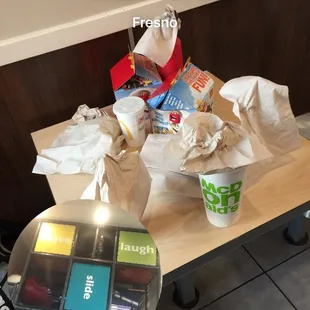 Flys are everywhere Play land is awesome but you'll have to throw away the socks after there done playing fro it being so dirty.