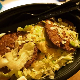 2 Big Macs in a bowl