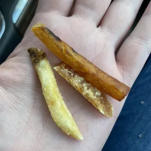 These were the fries. Hard and nasty. These were the best ones I could find for the picture