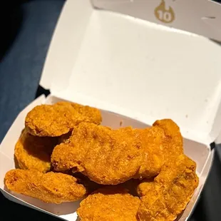 Spicy Chicken McNuggets (for a limited time)  :D