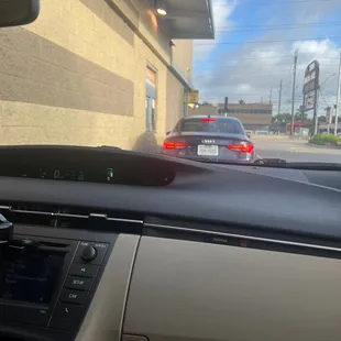 Drive thru is still slow