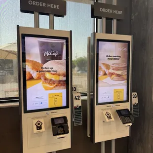 Order kiosks