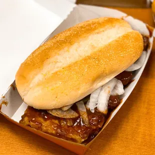 McRib / $3.99