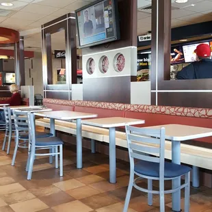 Inside the Resturant