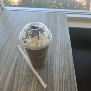 oreo frappe for summer before 4th of July