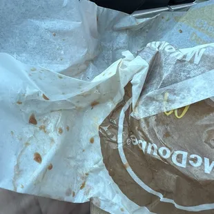 This is absolutely disgusting! Red blood all over !!!!