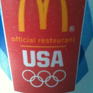 The irony , fast food and the worlds top athletes, just don&apos;t go hand in hand.