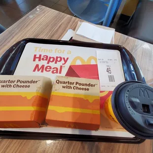 Quarter pounder BOGO