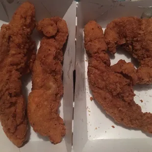 New Buttermilk Crispy Tenders. Tough to chew, expensive. Wouldn't order again.