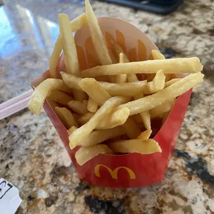 Cold and no salt. What happened?  McD's used to have the best fries!